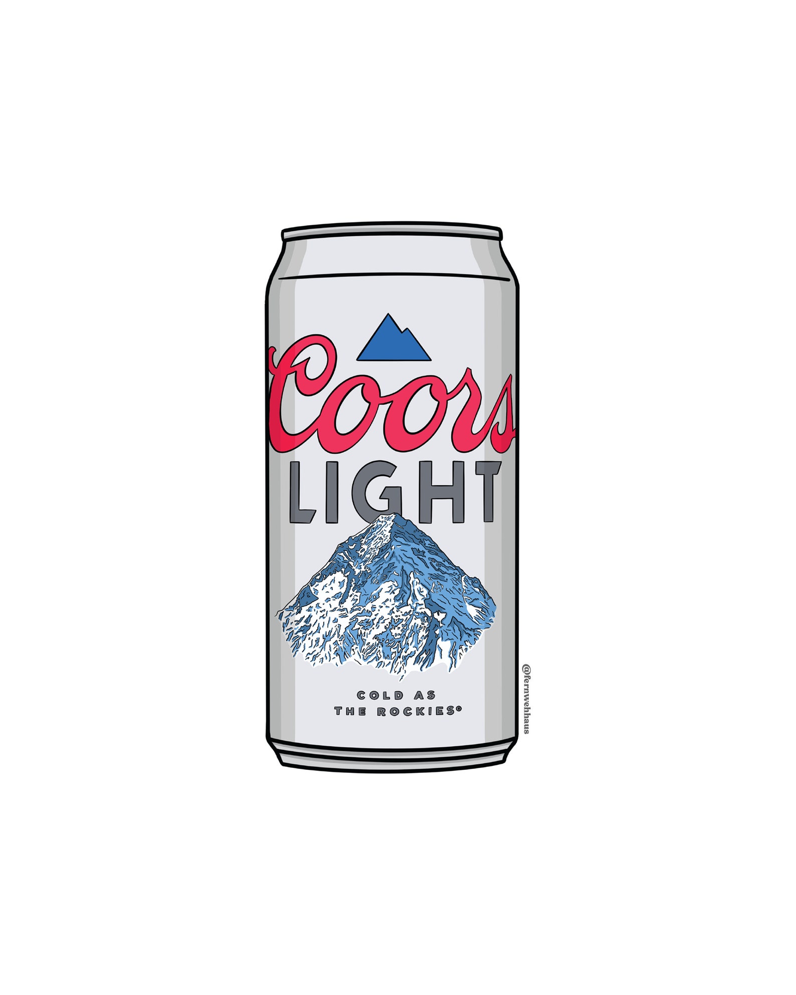 Coors Light Downloadable Print | Etsy