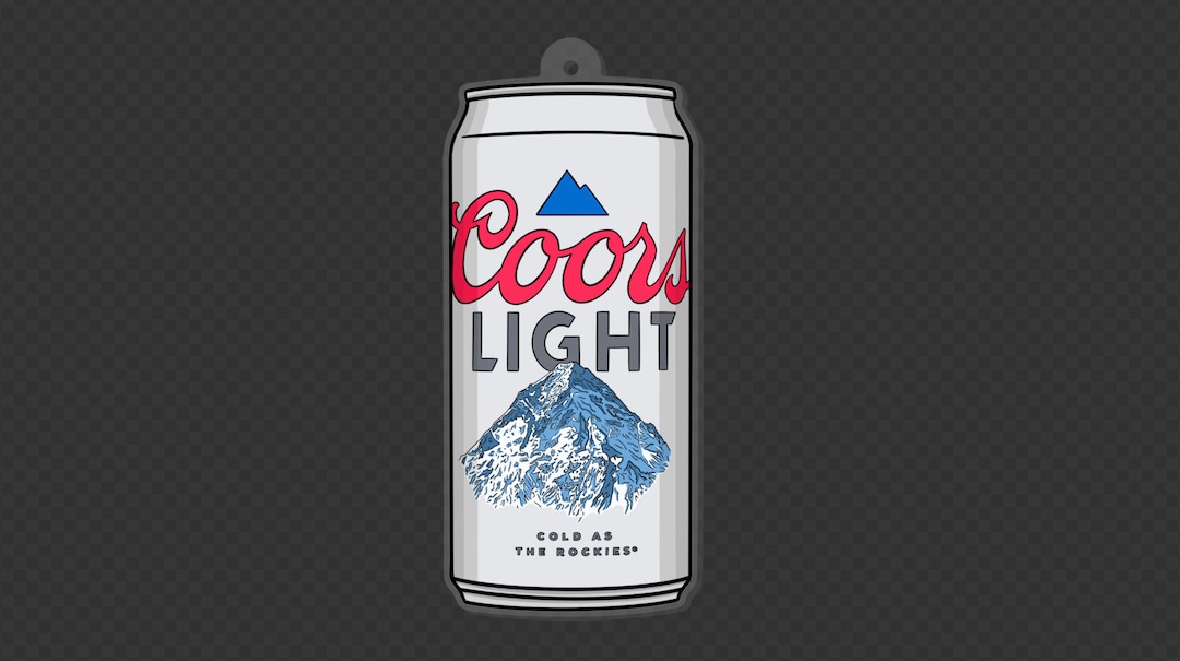 Coors Light Inspired Ornament Etsy