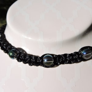 Poseidon&#39;s Pearls, Persephone&#39;s pearls, Percy Jackson and the Olympians, Demigod, Riordian&#39;s Saga Geekery, choker, rainbow, translucent