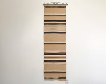 Vintage Finnish Raanu Tapestry: Mid-Century Modern Woven Wool Wall Hanging