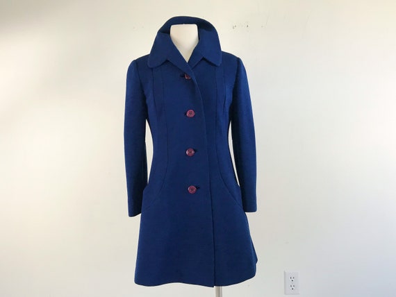Vintage Mod Fitted Collar Jacket | 60s 70s Mod Ret