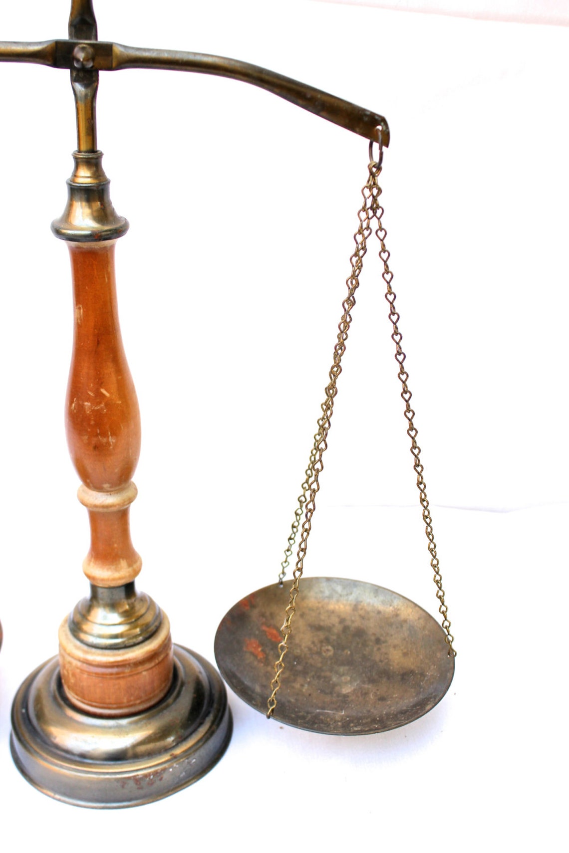 Vintage Brass Scales of Justice with Eagle Decorative Mid Etsy