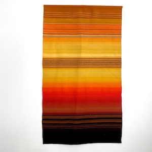 Vintage Finnish Wool Tapestry: Mid-Century Modern Scandinavian Wall Hanging