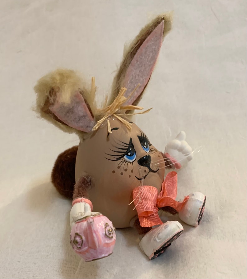 THE MARCH HARE Alice in Wonderland/HandmadeCeramicCollectible/LewisCarroll/BookLoverGift/TeaPartyDecor/HostessGift/GirlsBDayParty/CakeTopper image 2