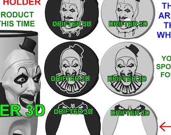 Art-Clown 12 Oz Standard Size Can Holder- 6 lids