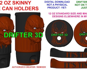 Transformed Humanoid Monster - 12 Oz Skinny Size Can Holder