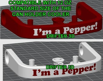 Popular Soda -Handle, spout, etc Accessories for 12 oz Standard Cooler Coozie