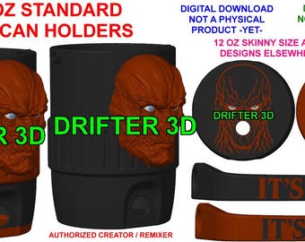 Transformed Humanoid Monster - 12 Oz Standard Size Can Holder