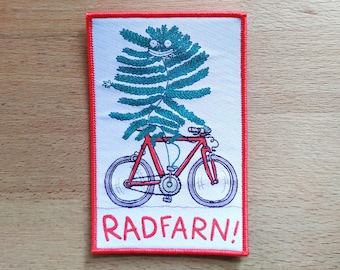 Radfarn! | Aufnäher