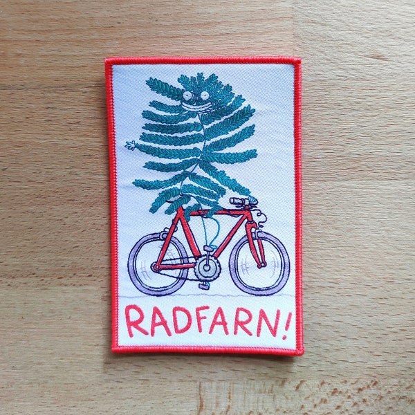 Radfarn! | Aufnäher