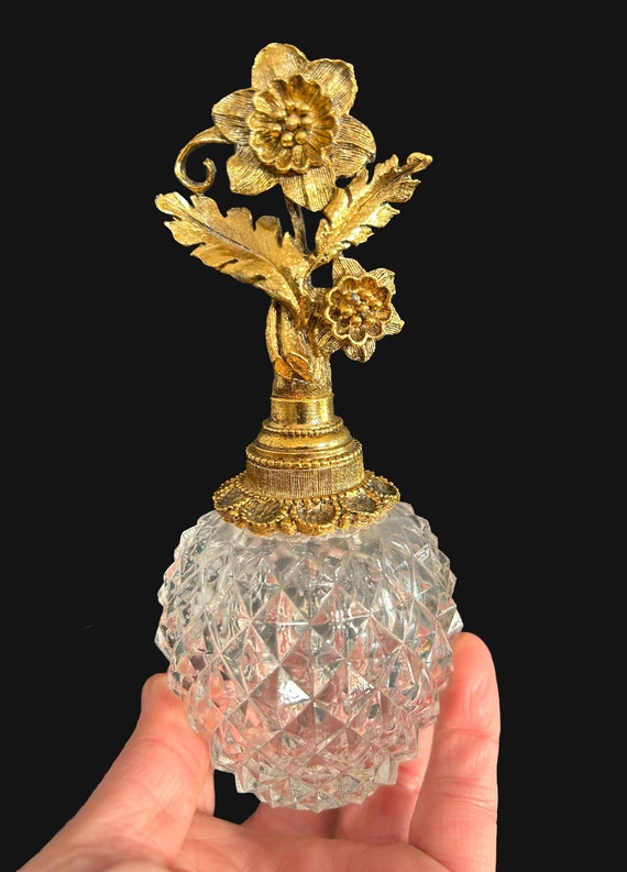 Midcentury MATSON perfume bottle | Vintage ormolu… - image 3