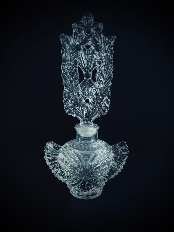 ART Nouveau perfume bottle | Antique CRYSTAL perf… - image 5