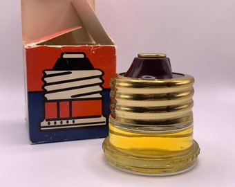 Vintage jaren 1970 AVON RECHTERAANSLUITING Zekering (2) 1,5 fl. oz. Wild Country After Shave-Volle fles