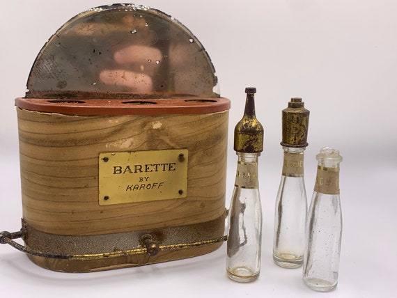 Vintage Karoff Barette Perfume Bar Set, 3 Unique … - image 9