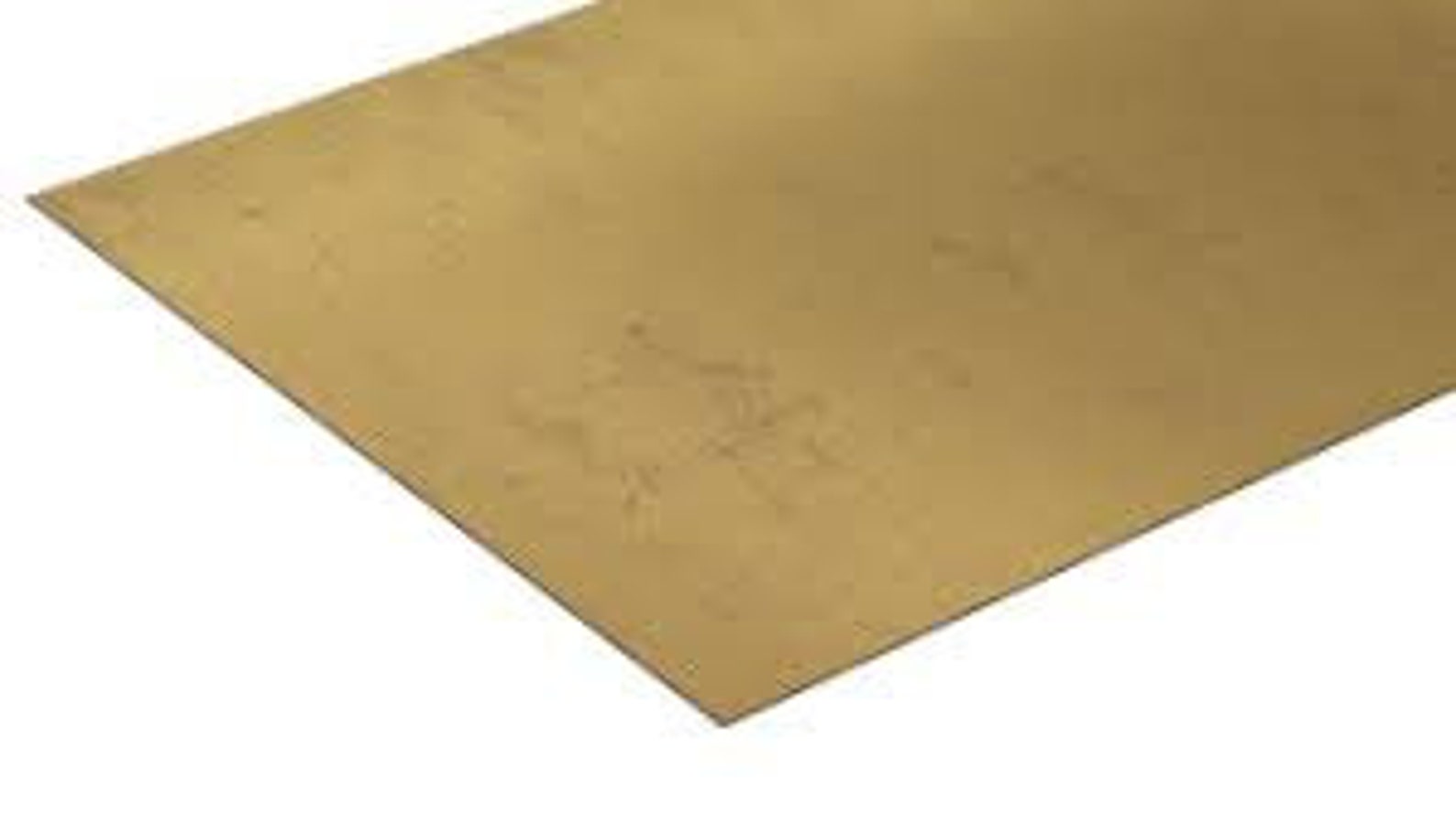 Brass Sheet 1/16 X 6 X 8 Etsy