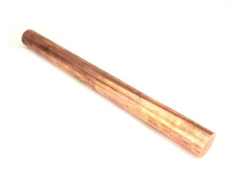 Tellurium Copper Rod Alloy 145 1-1/2" DIA x 8" LONG