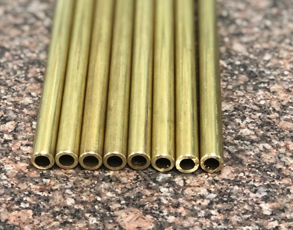 7/16 OD Brass tube 12" 7/16 OD Brass tube 12"
