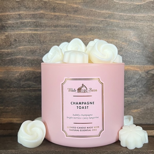 Champagne Toast Wax Melts ~ Bath and Body Works Candle Wax Melts