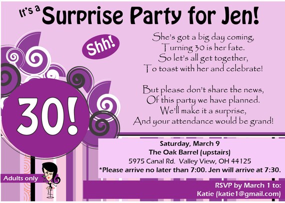 Party Poems For Invitations 2