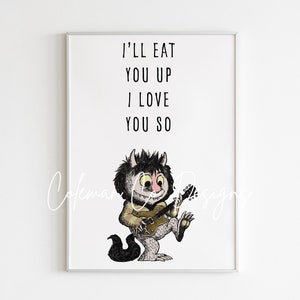 Where the Wild Things are Printable