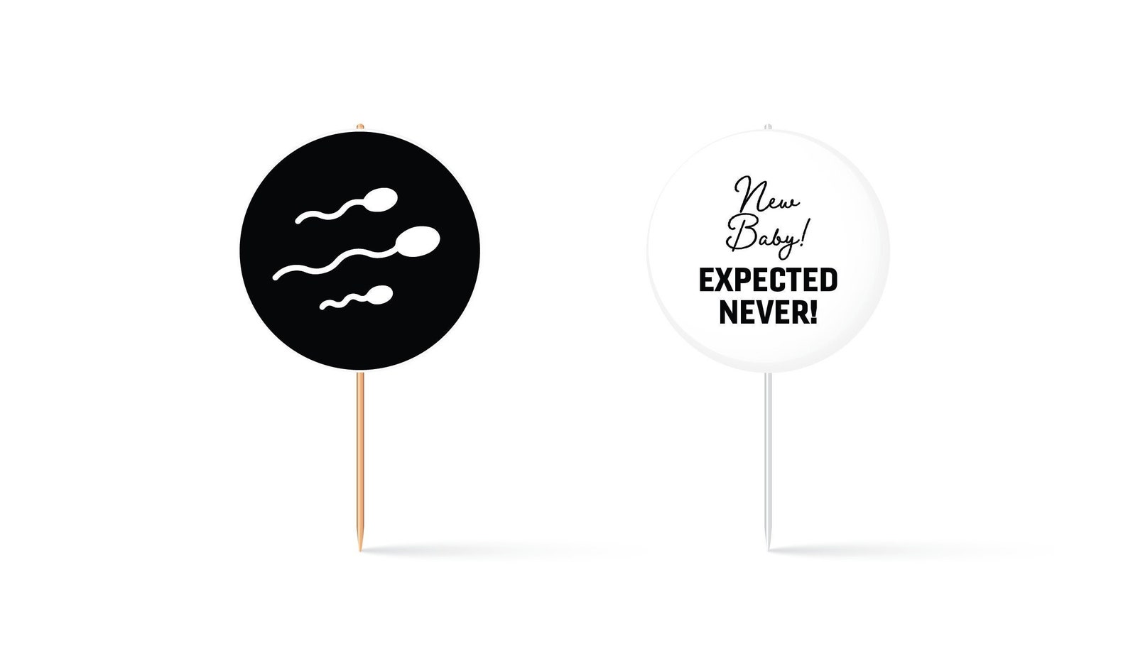 Vasectomy Cake Topper Cupcake Toppers Vasectomy Gift Etsy