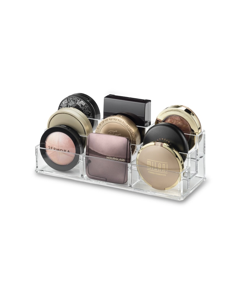 Acrylic Tiered Compact Makeup Organizer for Bronzer Etsy