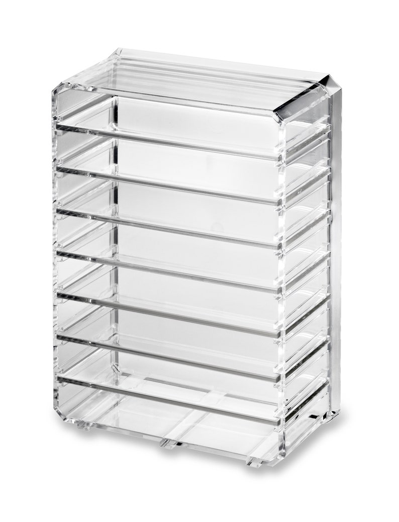 Acrylic Makeup Palette Organizer w/ Removable Dividers Etsy