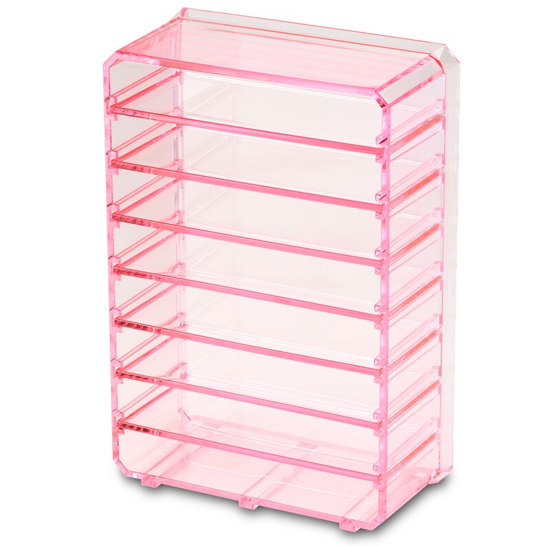 Acrylic Makeup Palette Organizer w/ Removable Dividers Etsy