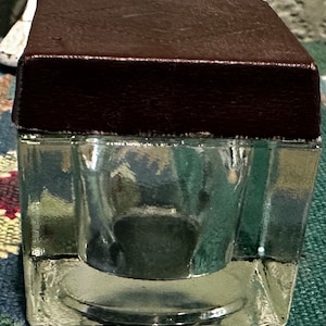 Vintage Glass Inkwell