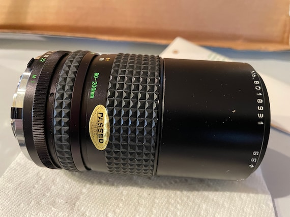 Focal MC Auto Zoom 1:4.5 F=80-200 Mm No. 8018931 - Etsy