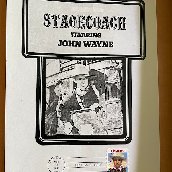 John Wayne Stamps Etsy