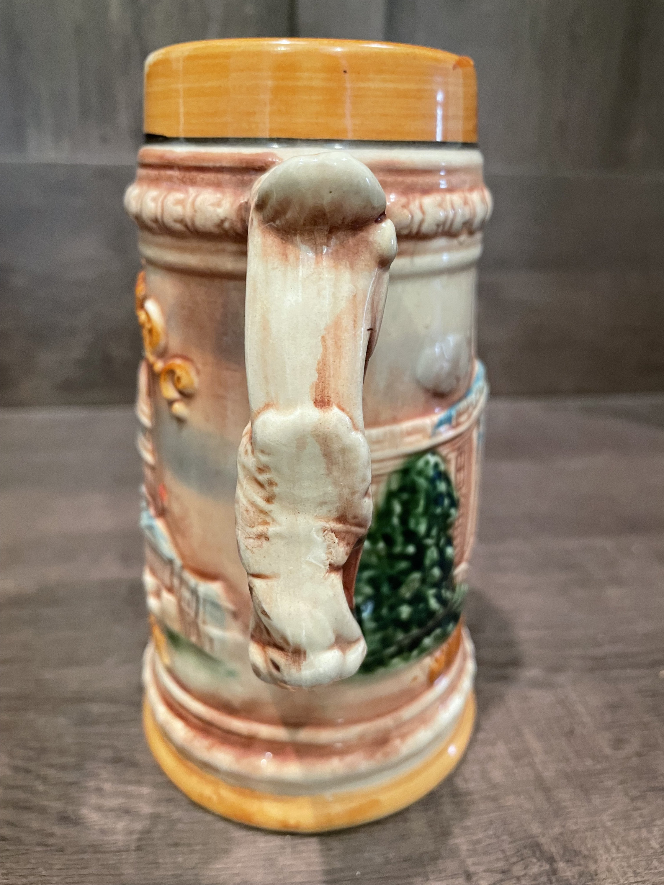 Vintage Washington DC Beer Stein Featuring the US Capitol and White ...