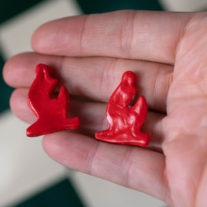 Chess Bishoop Earrings Rings FREE SHIPPING