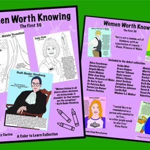 Free Sample almost Harriet Tubman Women Worth Knowing coloring page image 4