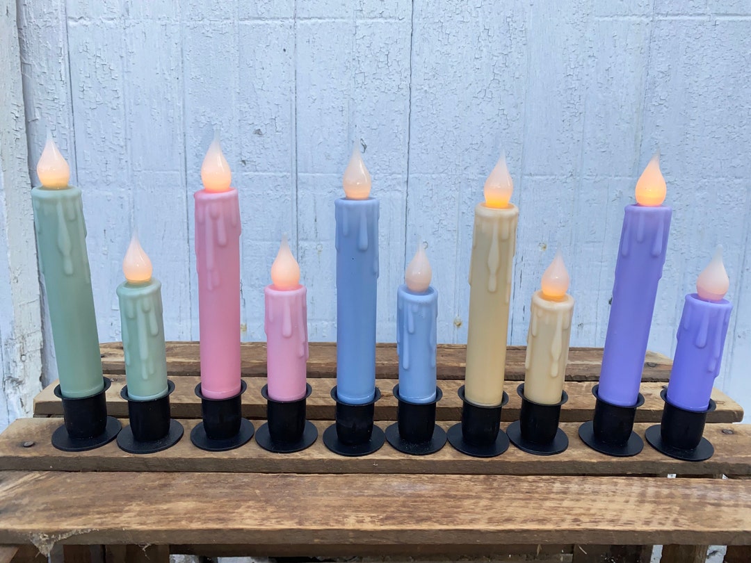 Timer Taper Candles Etsy