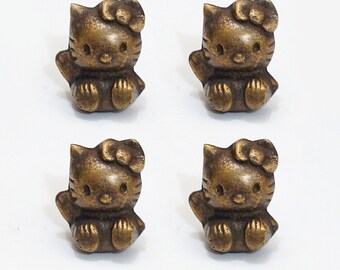 Hello Kitty Drawer Knobs Etsy