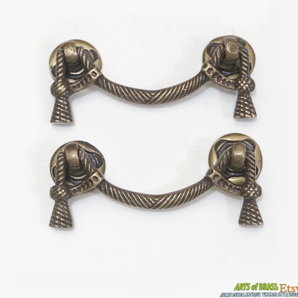 Rope Drawer Pulls Etsy