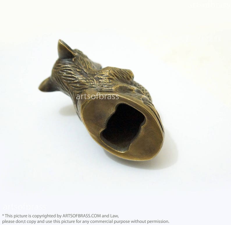 Vintage Squirrel With Nuts Solid Brass Bottle Opener Antique Etsy