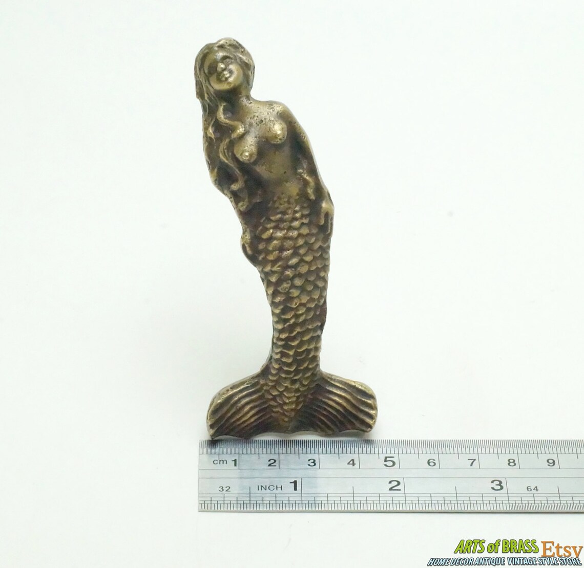 4.64 Inches Lot of 2 Pcs Vintage Mermaid Fantasy Island Etsy