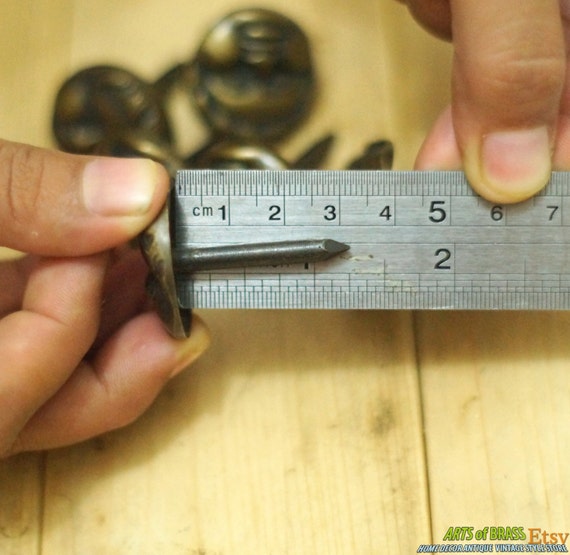 Numéros de maison vintage en laiton neufs anciens stocks