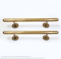 11.81" inches Set 2 pcs Vintage Long Brass western Retro Door Handle Hardware Cabinet Door Handle Pulls product logo