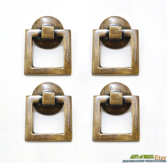 Lot of 4 pcs ANTIQUE RETRO Vintage Era Cabinet Handle Pull Vintage Cabinet KNOB