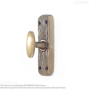 Set Vintage Retro Classic Brass Cremone Espagnolette Bolt Latch Door Lock, Cabinet, Kitchen Door Lock