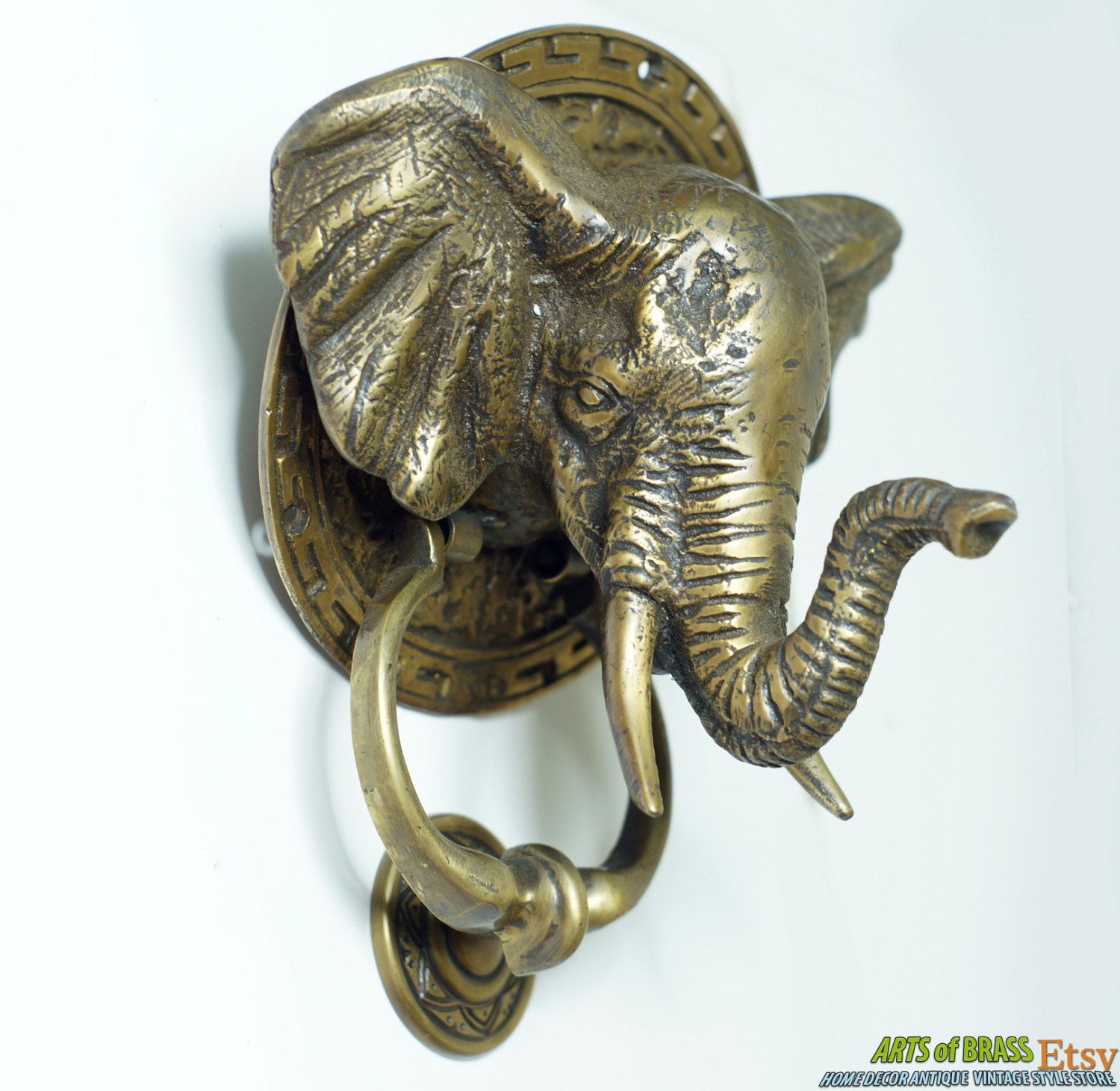 SRI MJ Brass Door Knocker Price in India - Buy SRI MJ Brass Door Knocker  online at