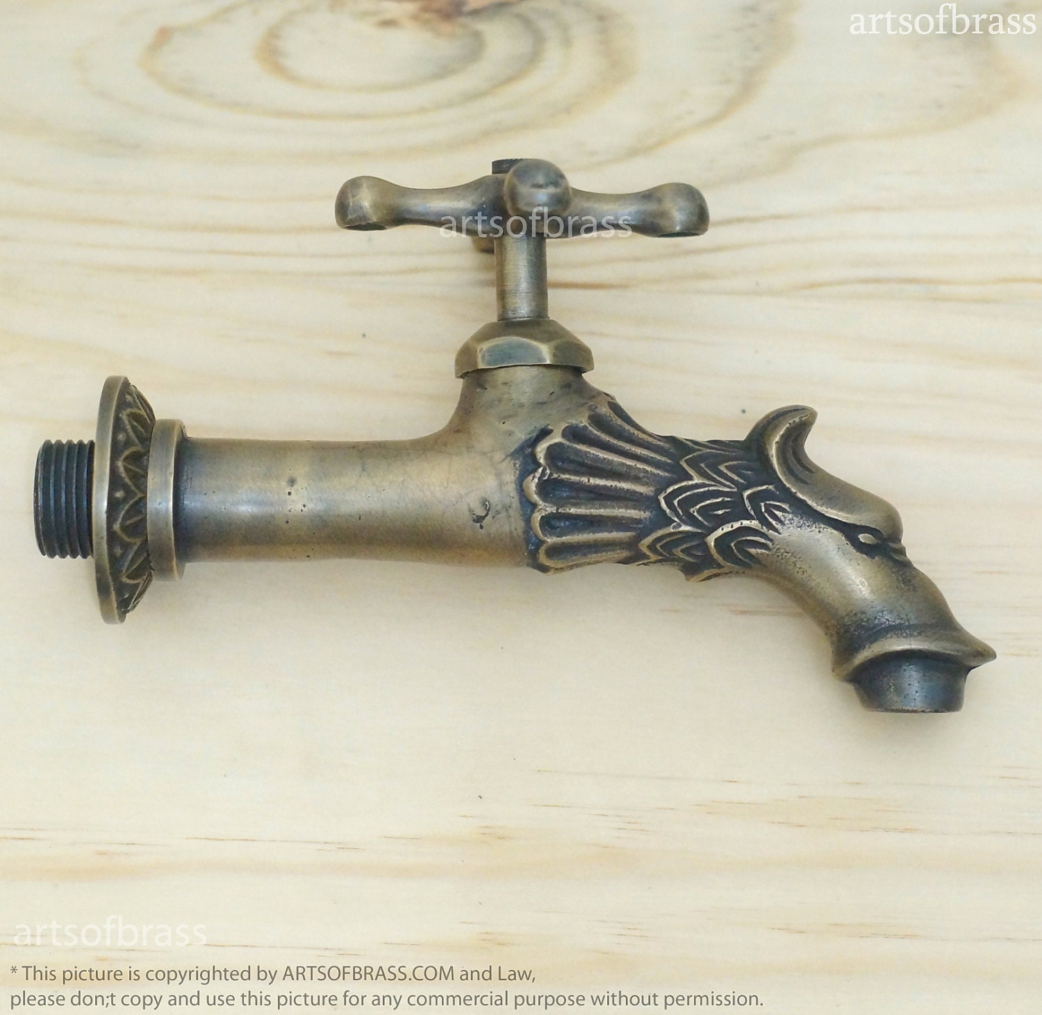 6.02 Inches Vintage Antique Brass Bathroom Sink Faucets - Etsy