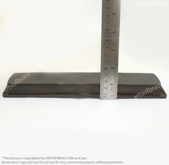9.84 inches on a cheap ruler