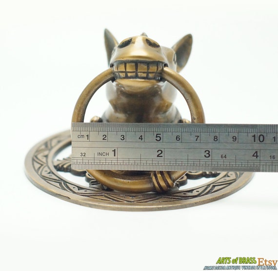 2 Poignées De Porte Antiques – Tête De Cheval Dorée, Style Animalier, Bouton D5318, SODIAL