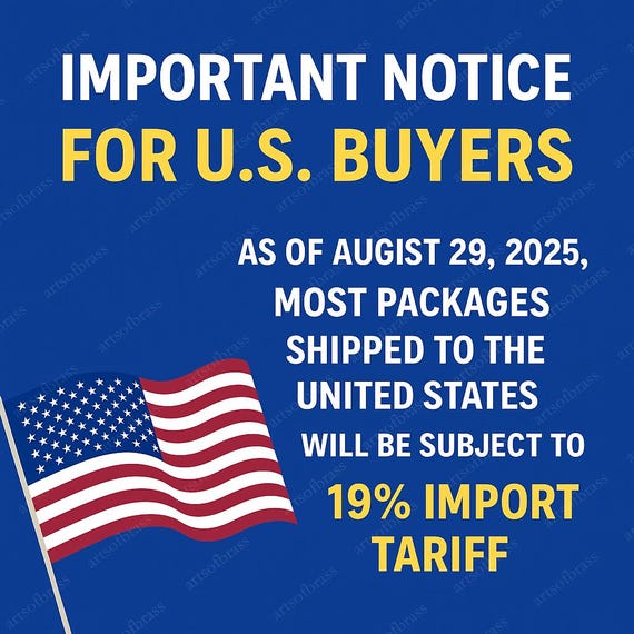 Important Notice for U.S. Buyers – 19% Import Tariff on Indonesian Brass Hardware (Effective Aug 29, 2025)