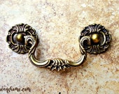 Decorative Drawer Pulls Brass Drawer Pulls Gold Drawer Pulls French Country Pulls KBC Coastal Cottage Drop Pulls Victorian Drawer Pulls