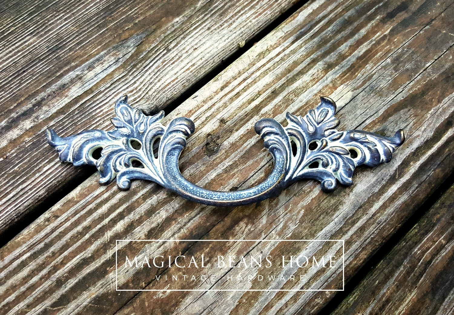 Gray Drawer Pulls Vintage Farmhouse Decor Pulls Etsy